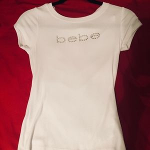 White Bebe T-shirt